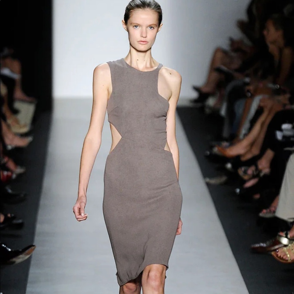 Max Azria cutout cocktail dress NWT